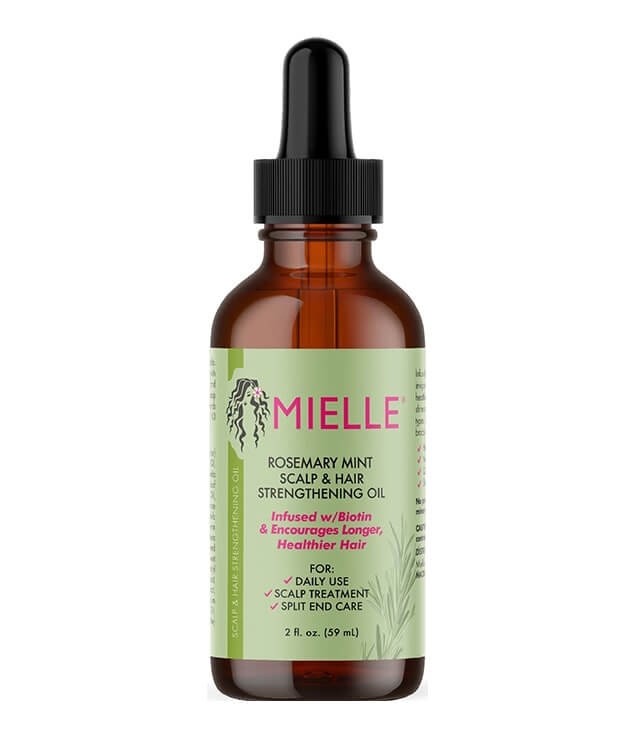 MIELLE ROSEMARY MINT SCALP & HAIR STRENGTHENING OIL